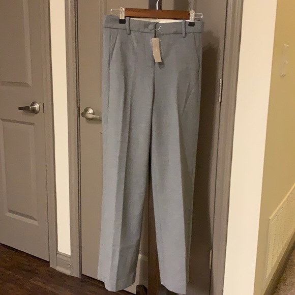 NWT JCrew grey trousers size 2 short - Picture 1 of 5